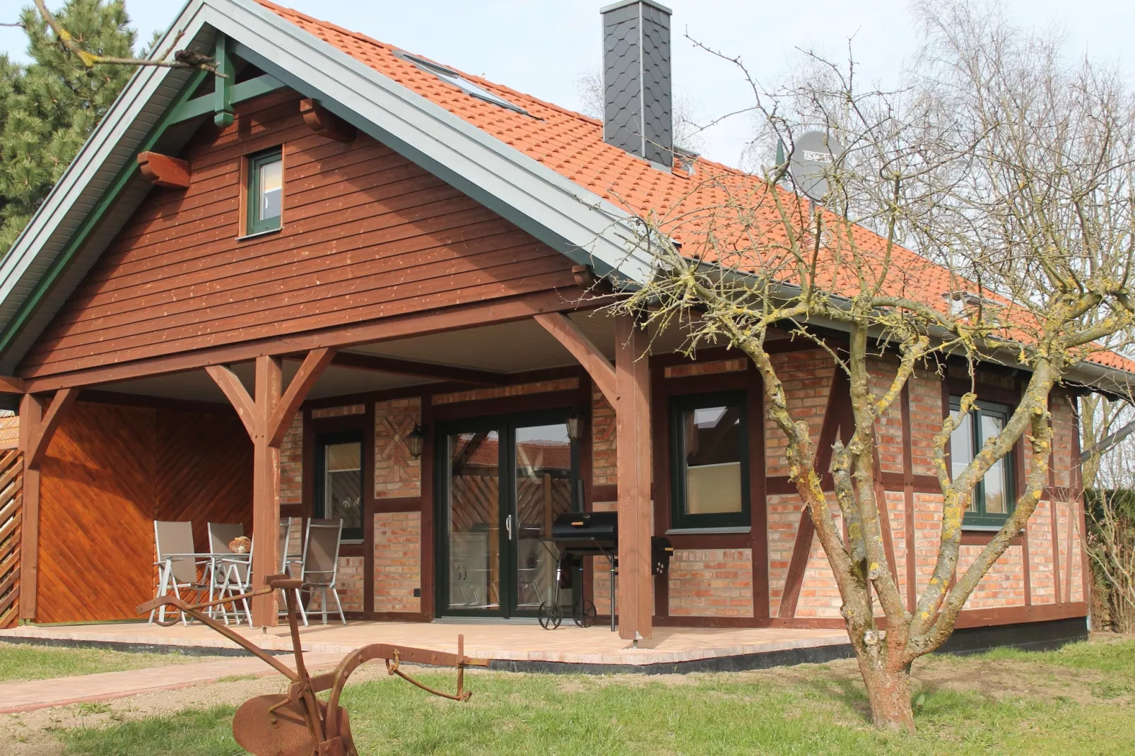 Ferienhaus Heidenholz-Buitenkant zomer