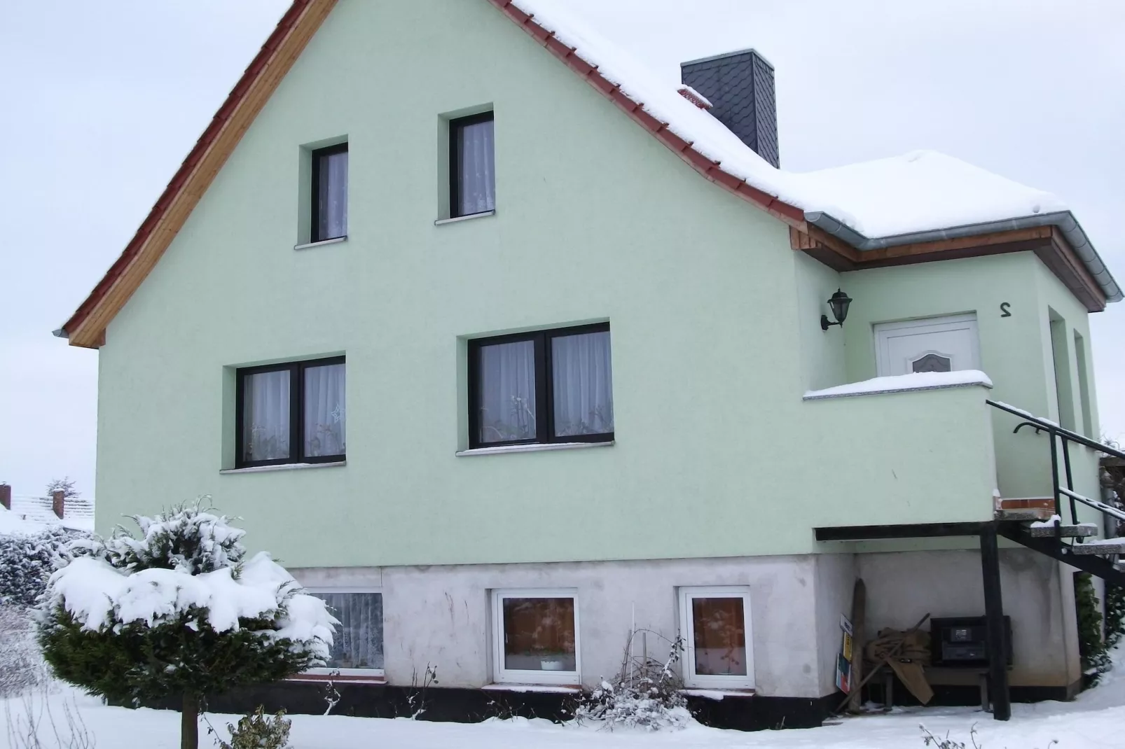 Ferienzimmer im Birkenweg-Exterieur winter