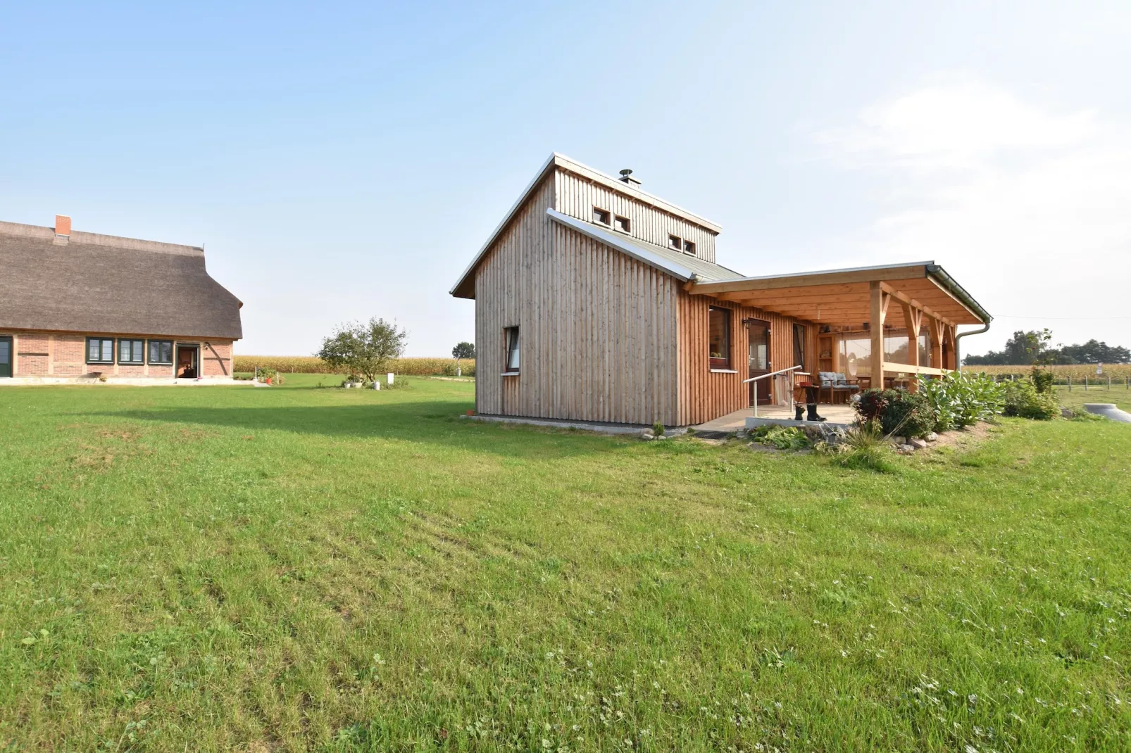 Ferienhaus Am See mit Kamin-Parkfaciliteiten