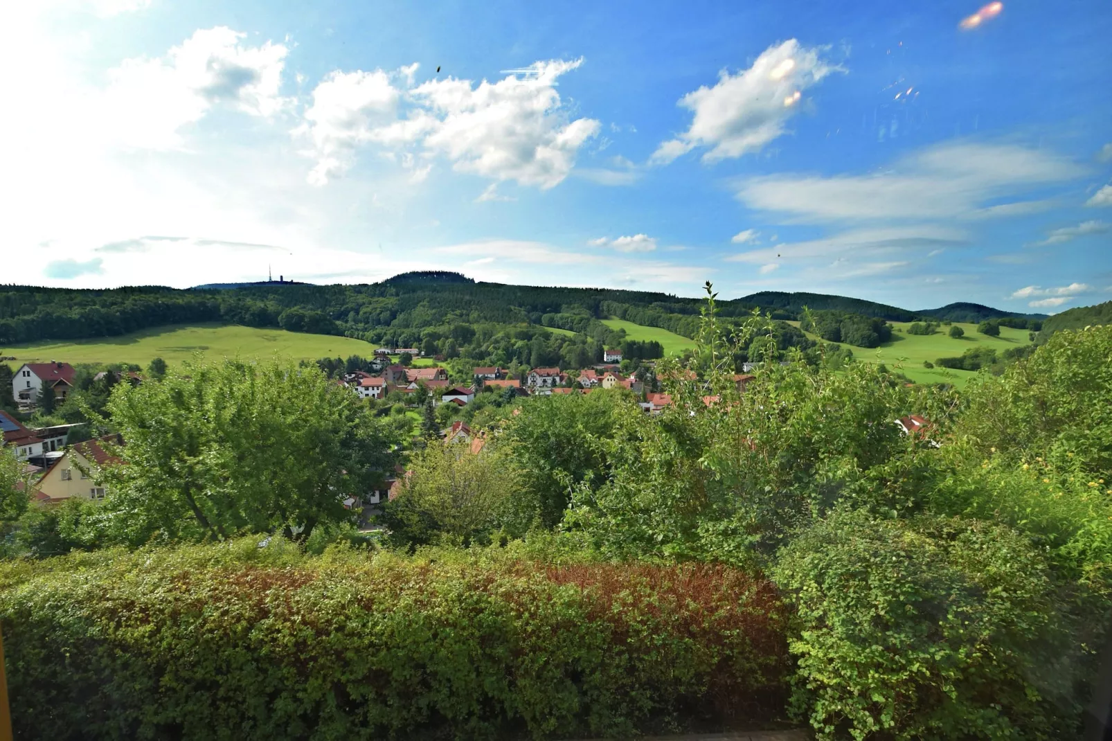 Waltershausen-Uitzicht zomer