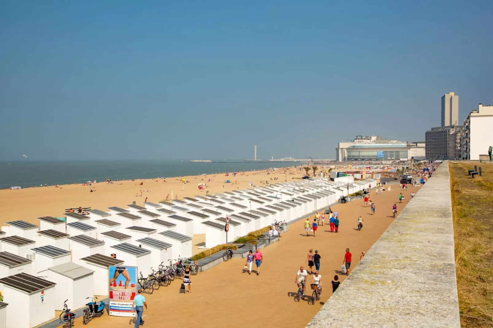 Casino Kursaal-Gebieden zomer 5km