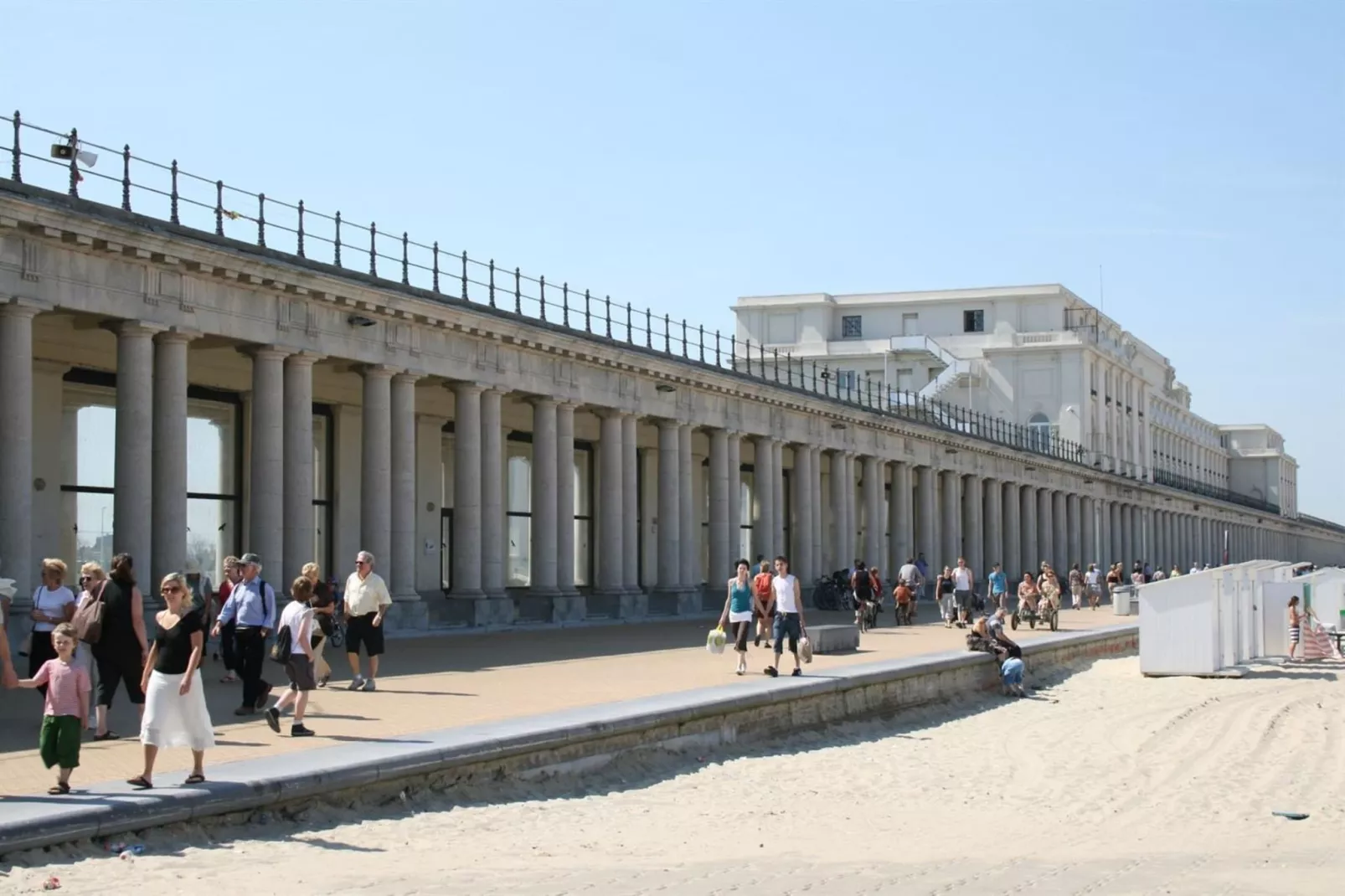 Casino Kursaal-Gebieden zomer 5km