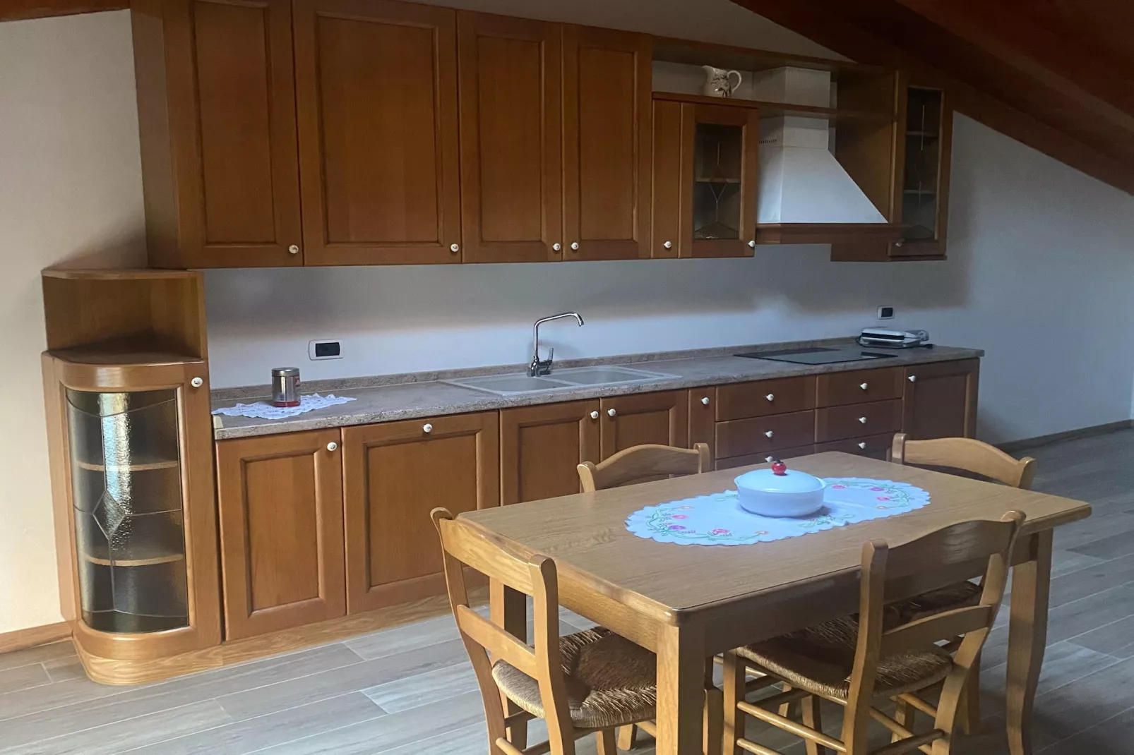 Residence Villa Gianna Limone sul Garda - Trilo Mansarda 2 pax-Keuken