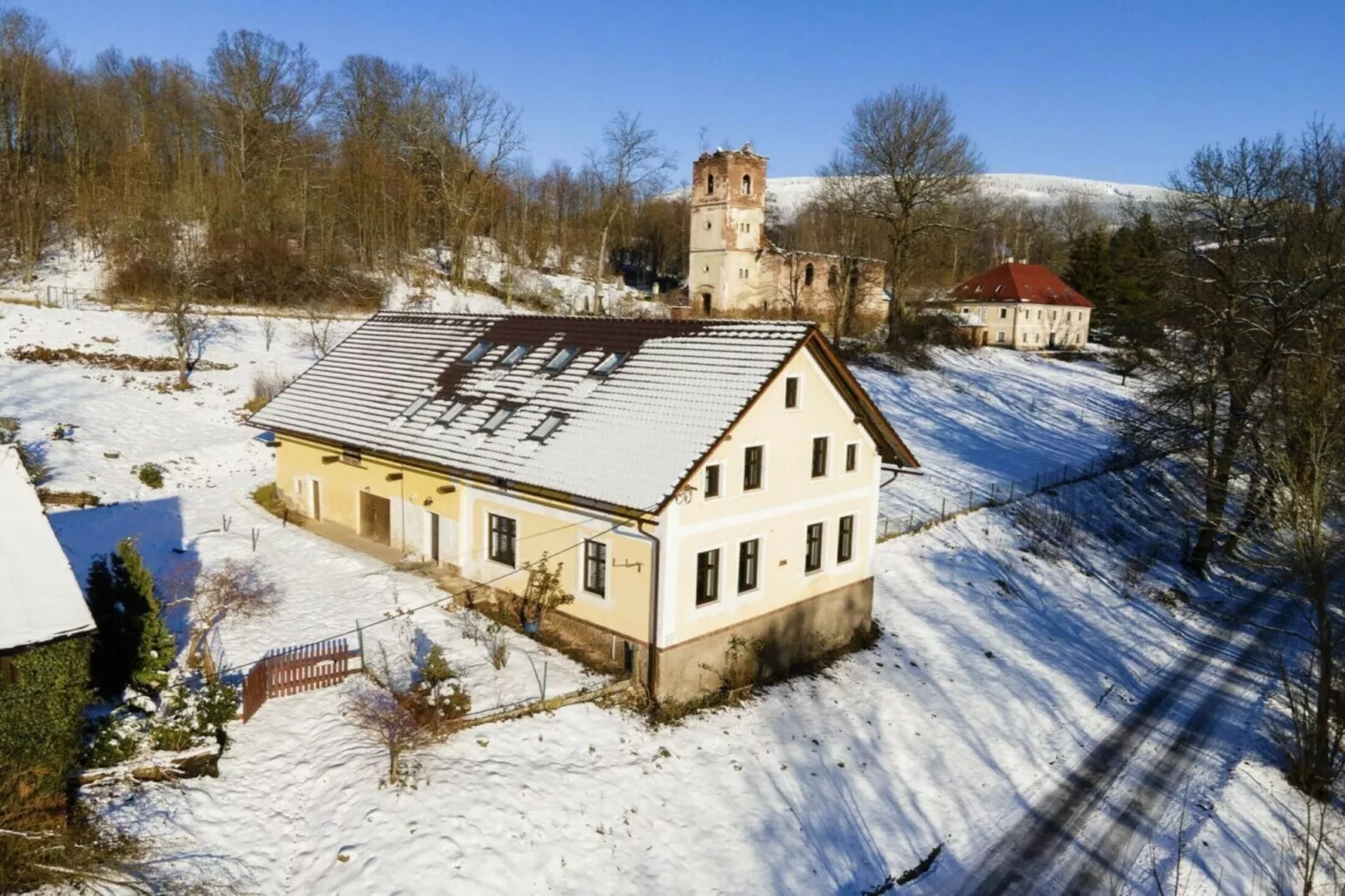 Villa-Exterieur winter