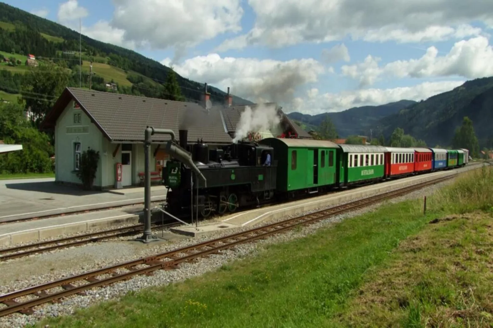 The Austrian Chalet-Gebieden zomer 1km