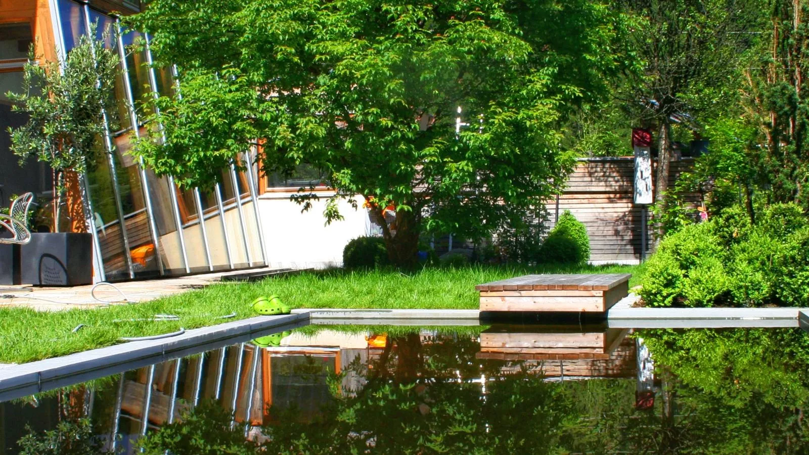 Chalet im Wald-Zwembad