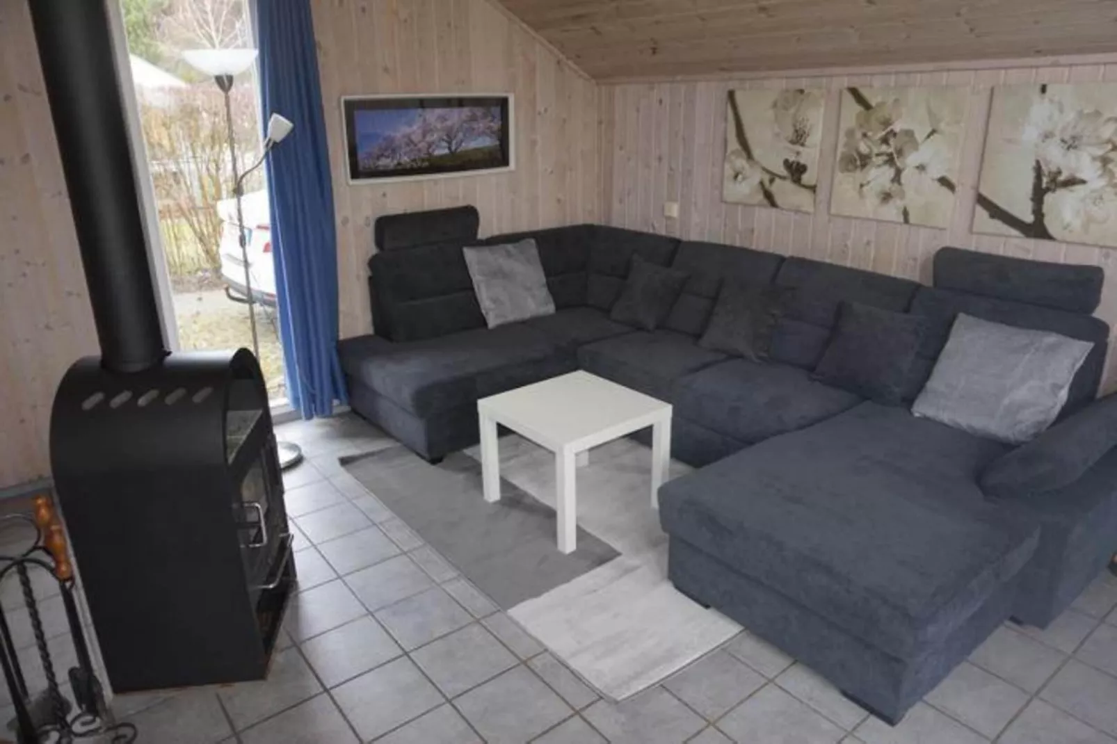 FH Wildgans Comfort mit Sauna & Kaminofen 81 qm 134-Woonkamer