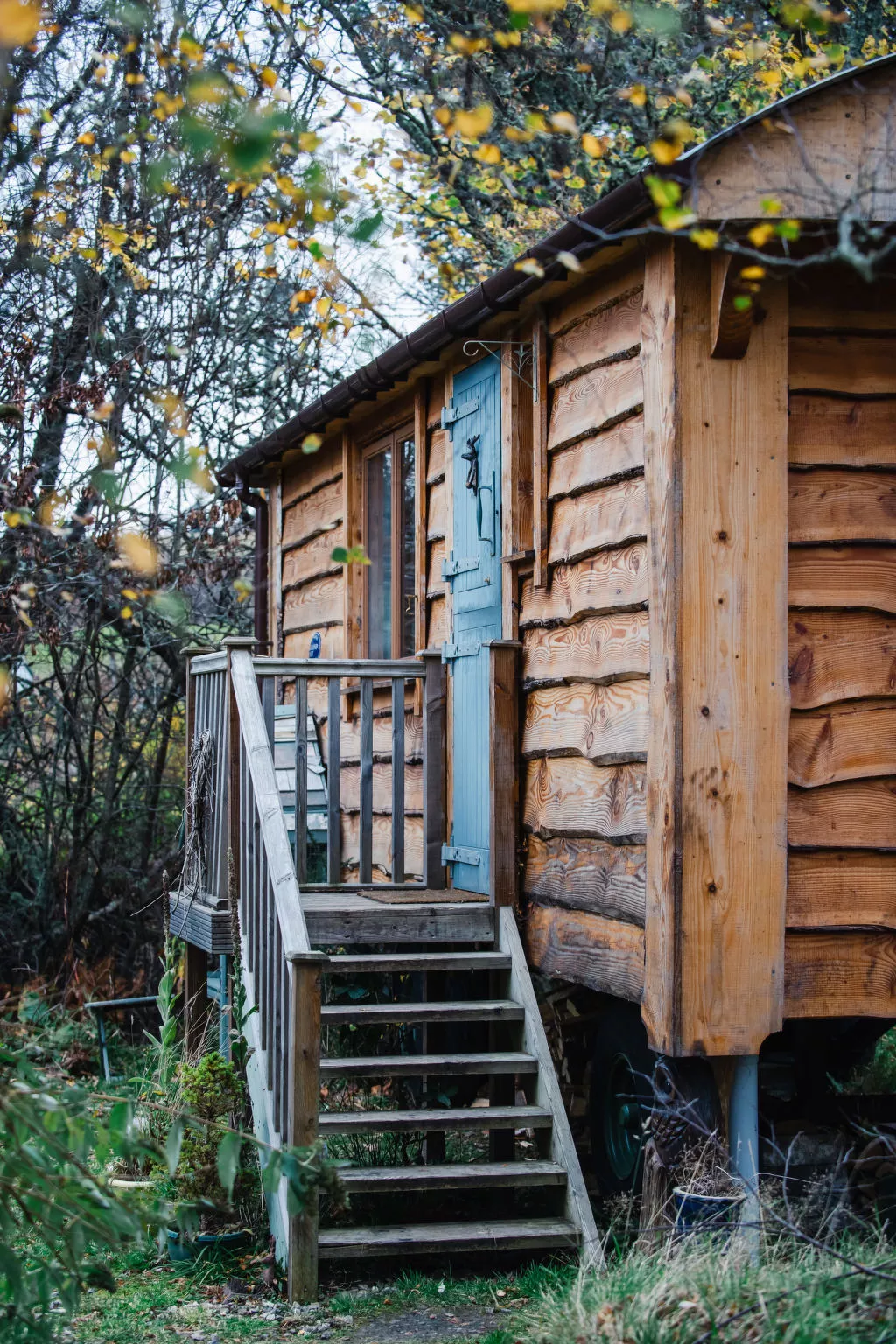 Shepherds Hut-Buiten