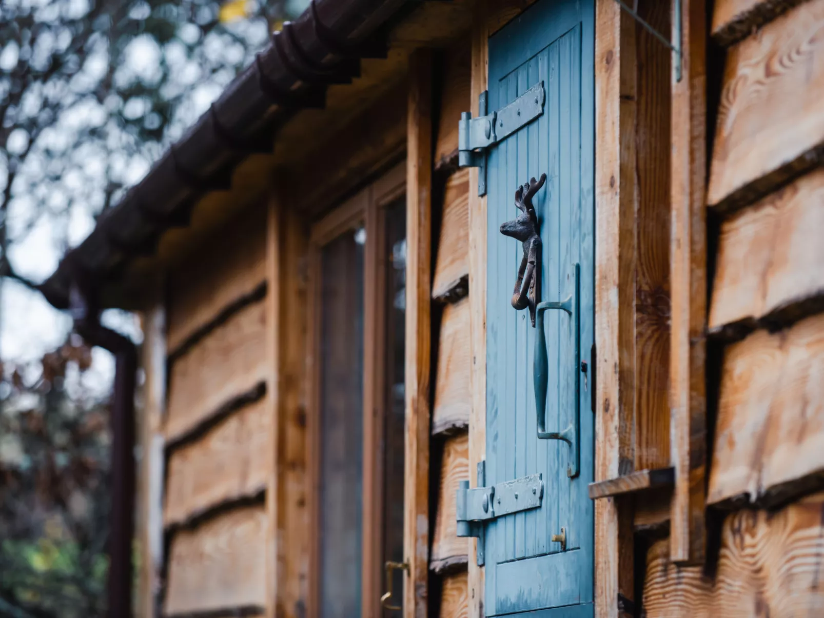 Shepherds Hut-Buiten