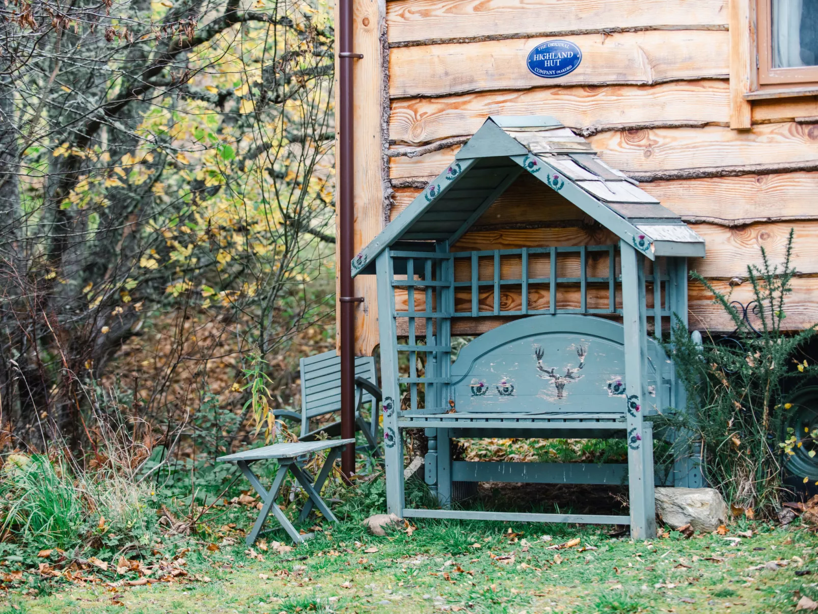 Shepherds Hut-Buiten