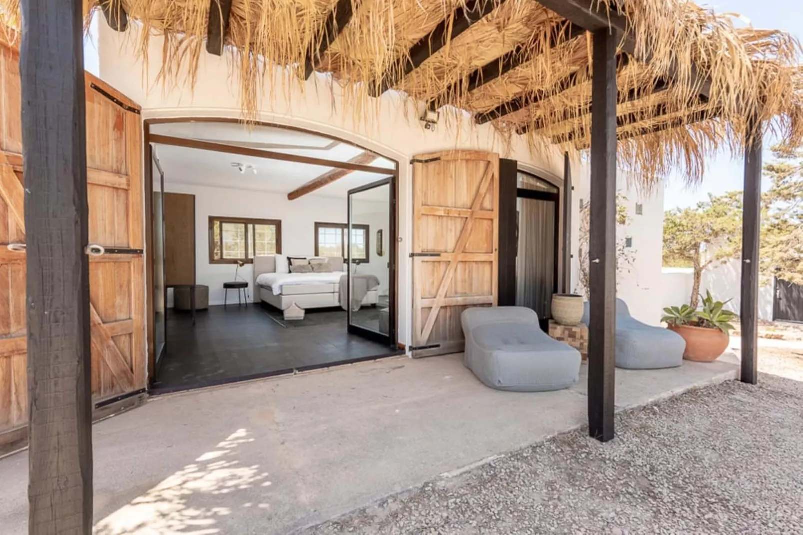 Villa Paz Formentera-Hal-ontvangst