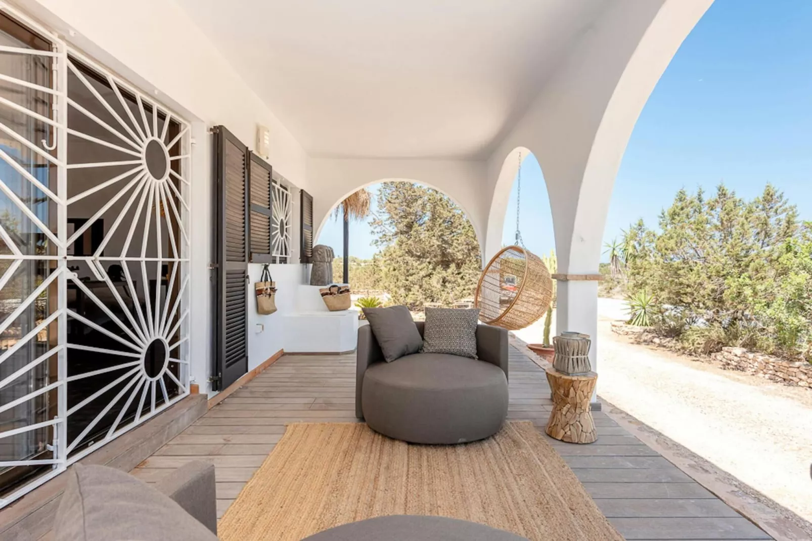 Villa Paz Formentera-Terrasbalkon