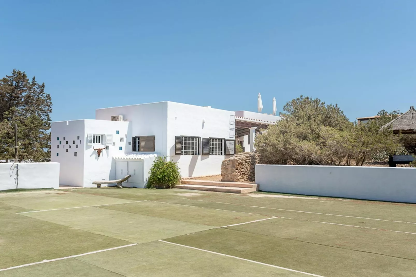 Villa Paz Formentera-Tuinen zomer