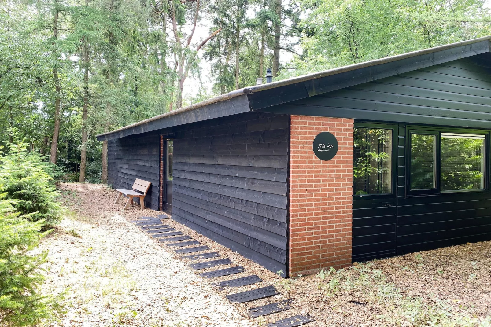 Dutch Cabin Houses C67-Buitenkant zomer