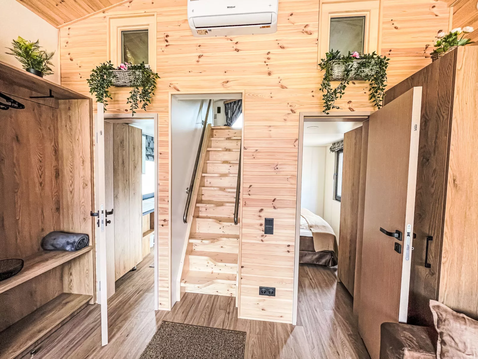 Tiny House Glockenalm-Chalet Jasmin-Binnen