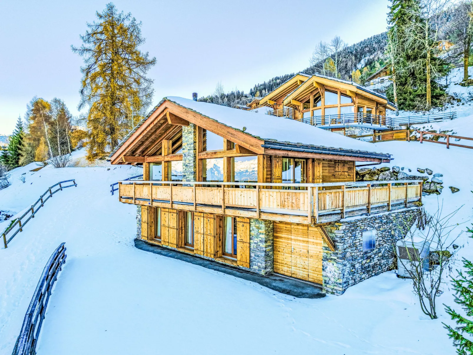 Chalet Flocon de Neige-Buiten