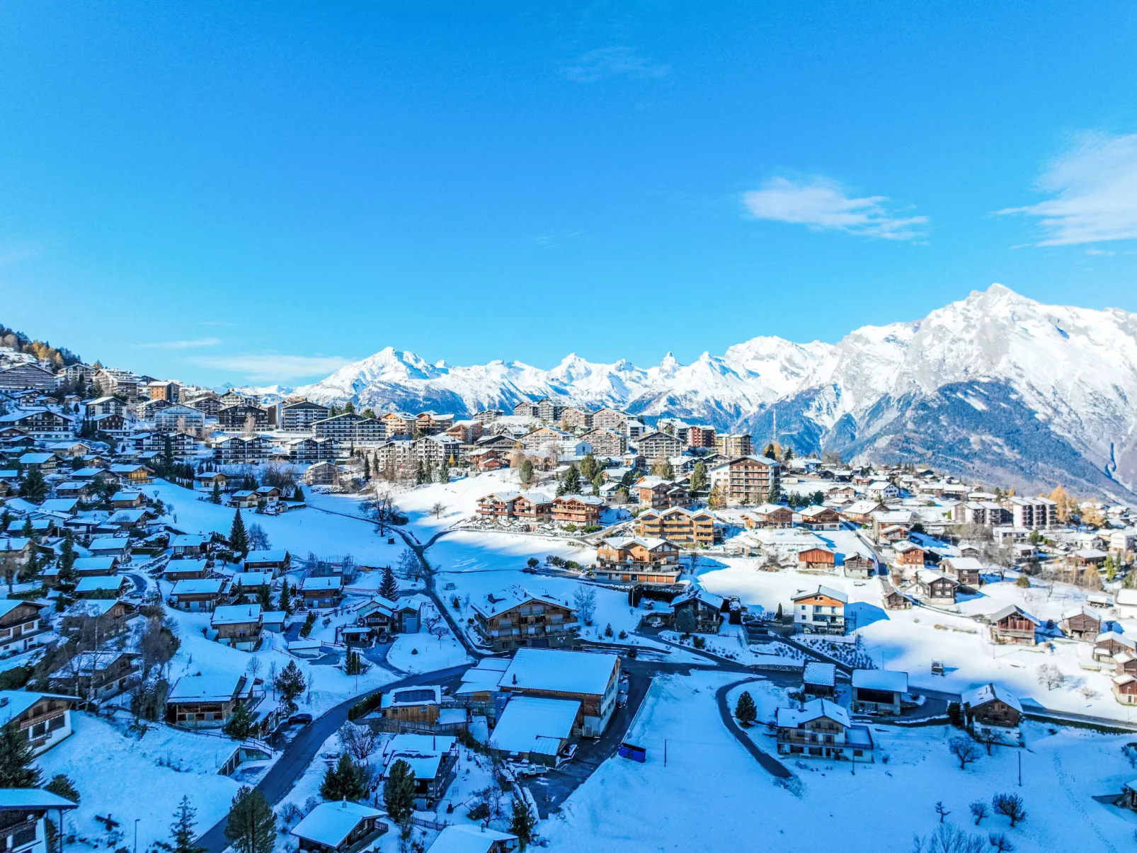 Swiss Alps view Aiglon H2-Omgeving