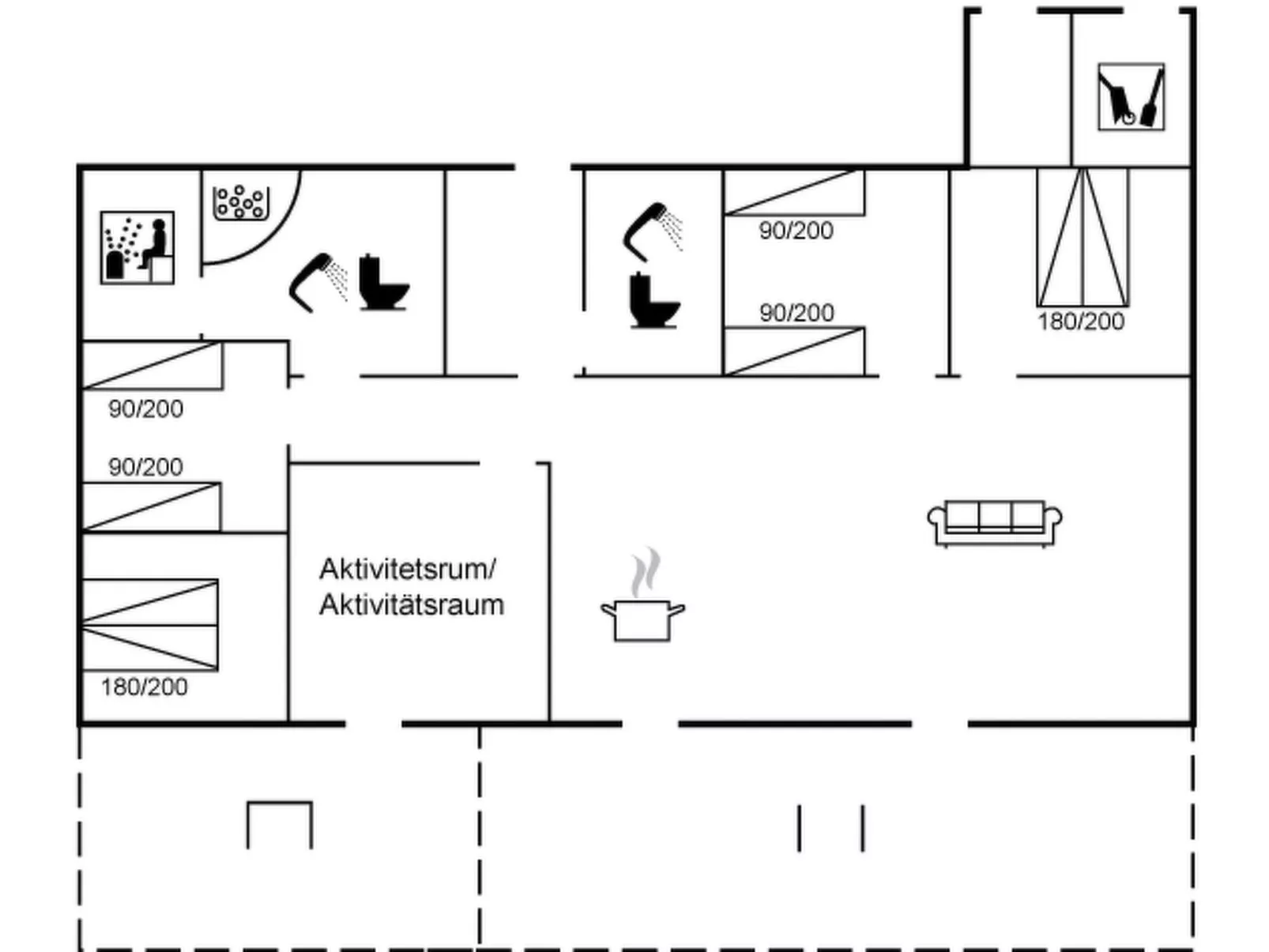 "Alka" - 500m from the sea-Binnen