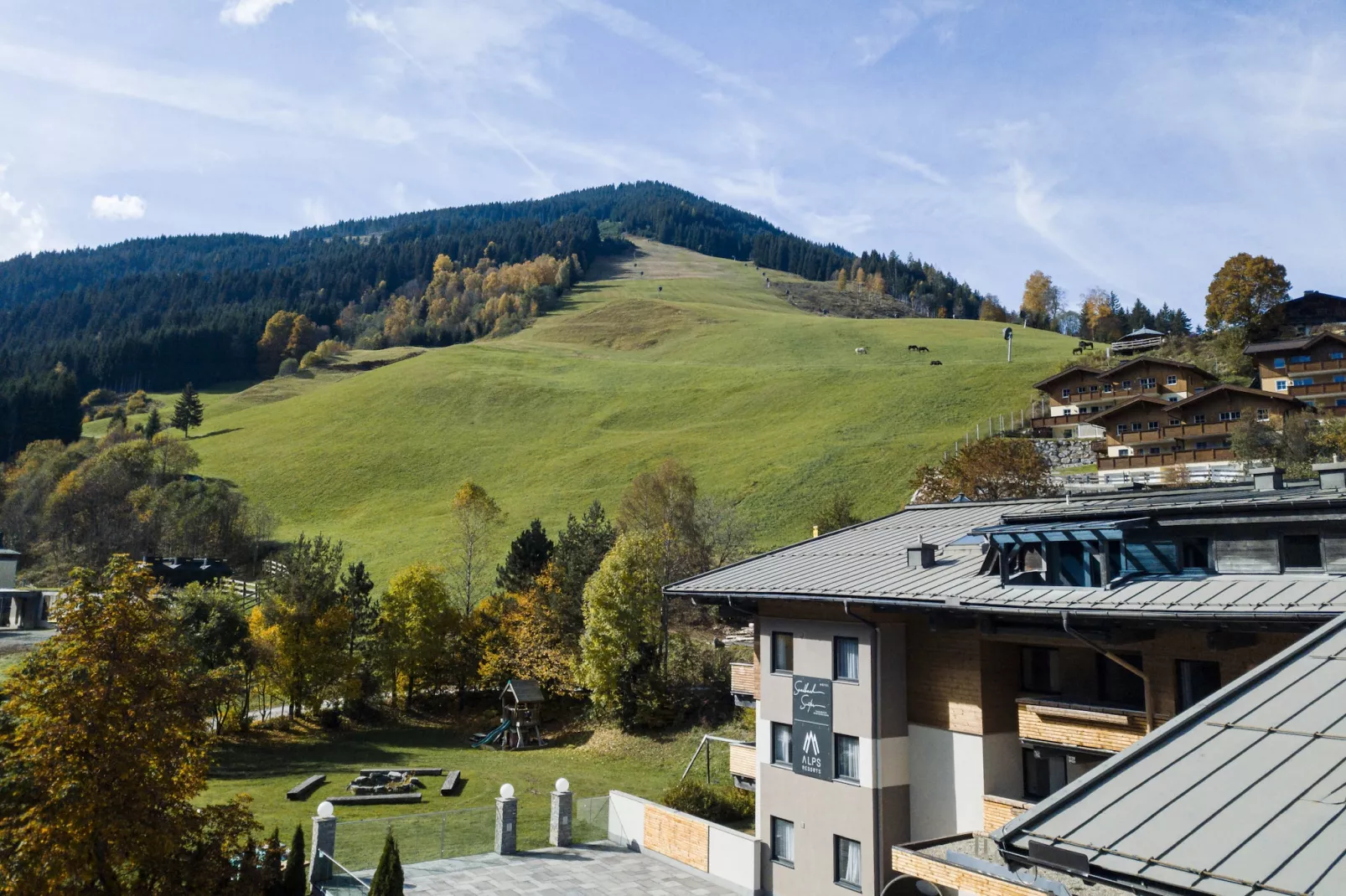 Saalbach Suite 6-Uitzicht zomer