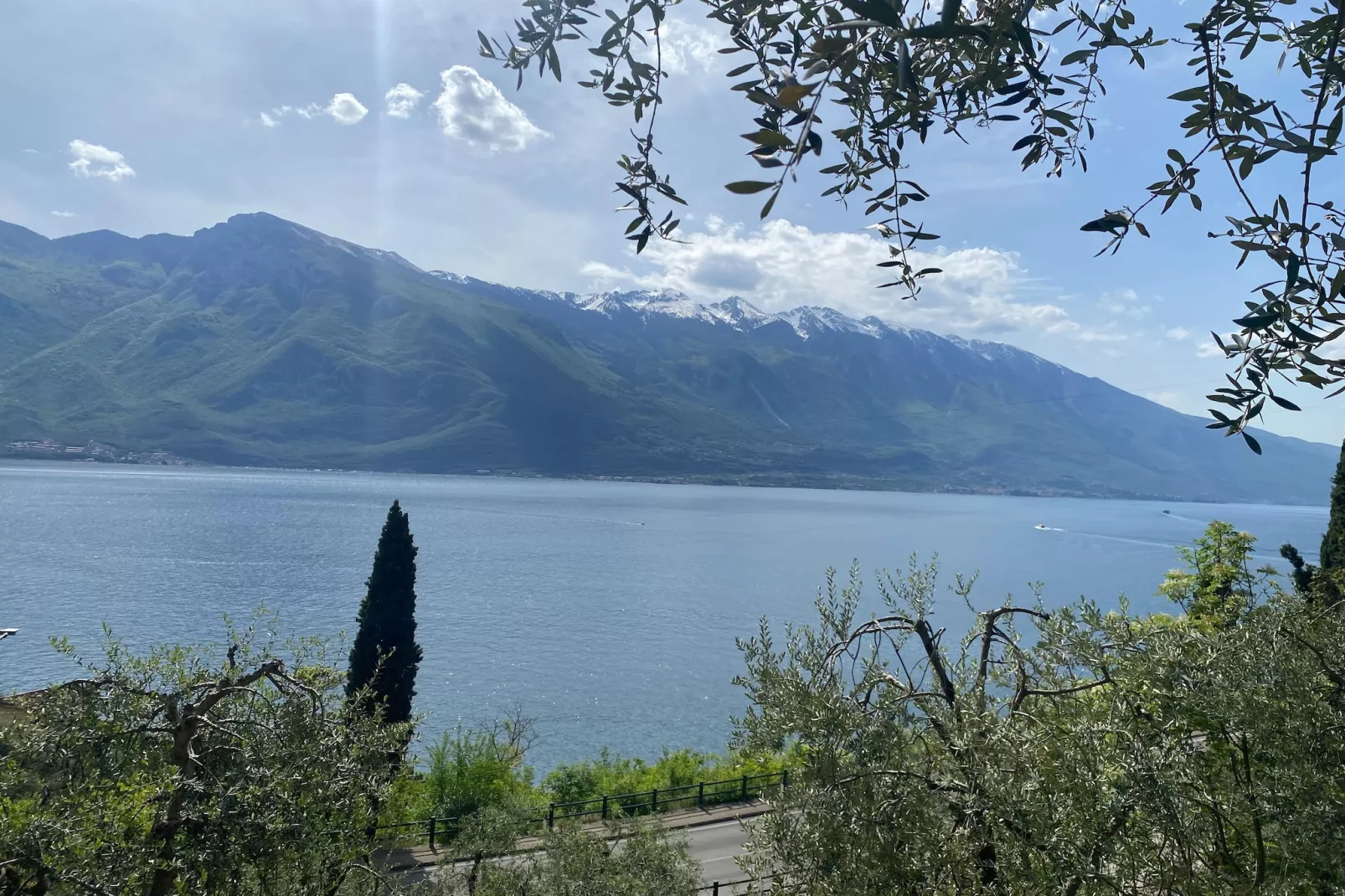 Residence Villa Gianna Limone sul Garda - Trilo Mansarda 4 pax-Uitzicht zomer