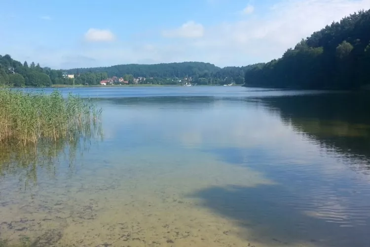 Dom wakacyjny ALVA dla 2 osób nad jeziorem Wisełka-Gebieden zomer 1km