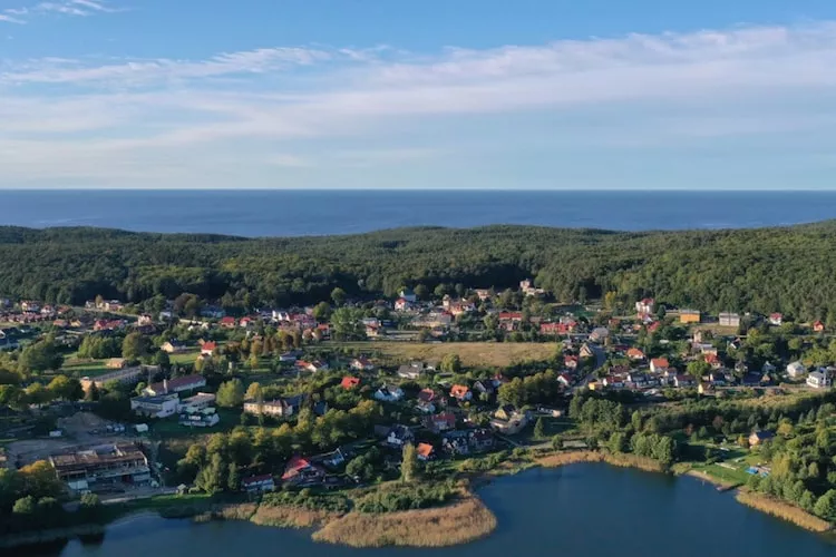 Dom wakacyjny ALVA dla 2 osób nad jeziorem Wisełka-Gebieden zomer 1km