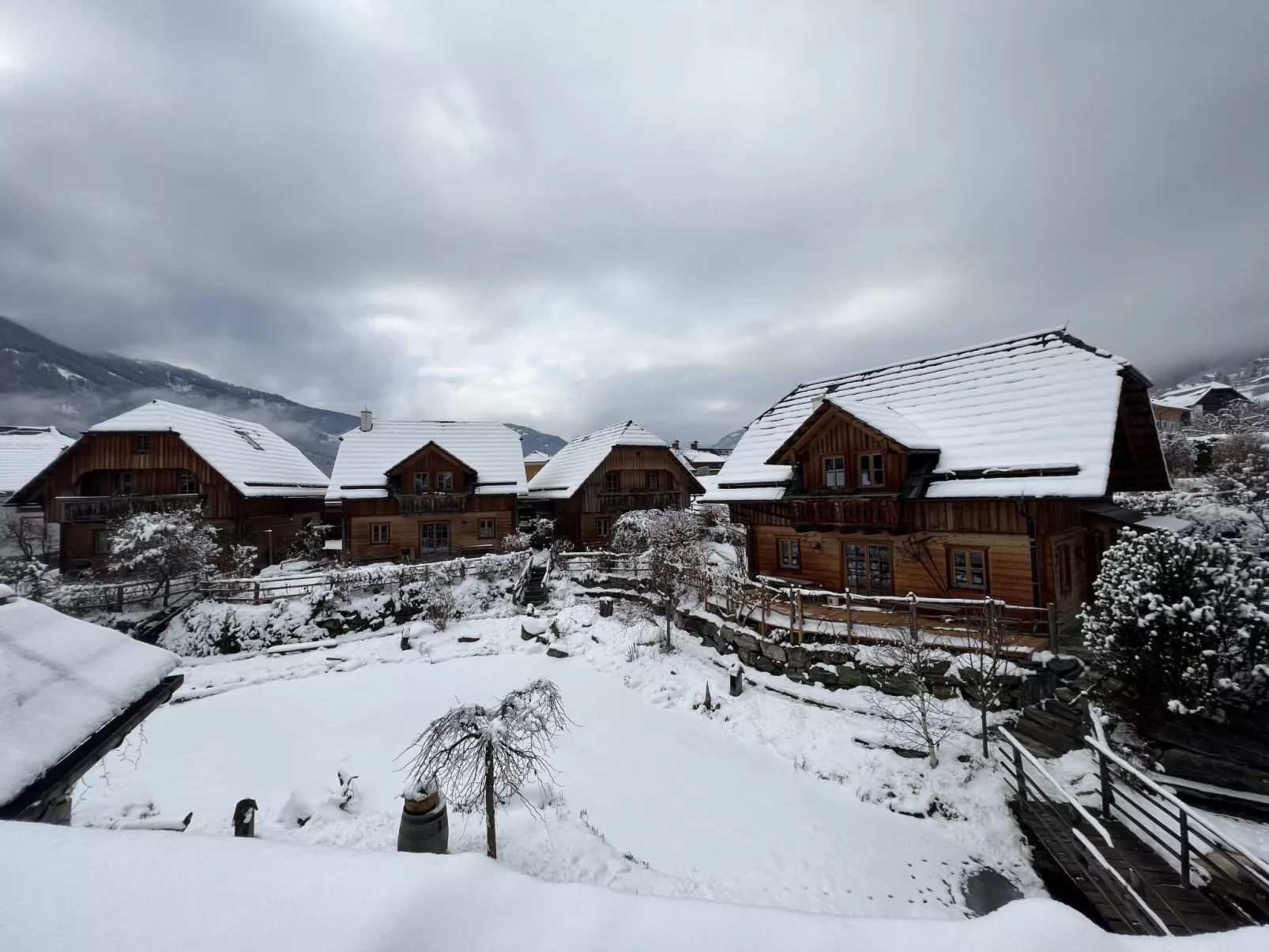 St martin chalets-Buiten