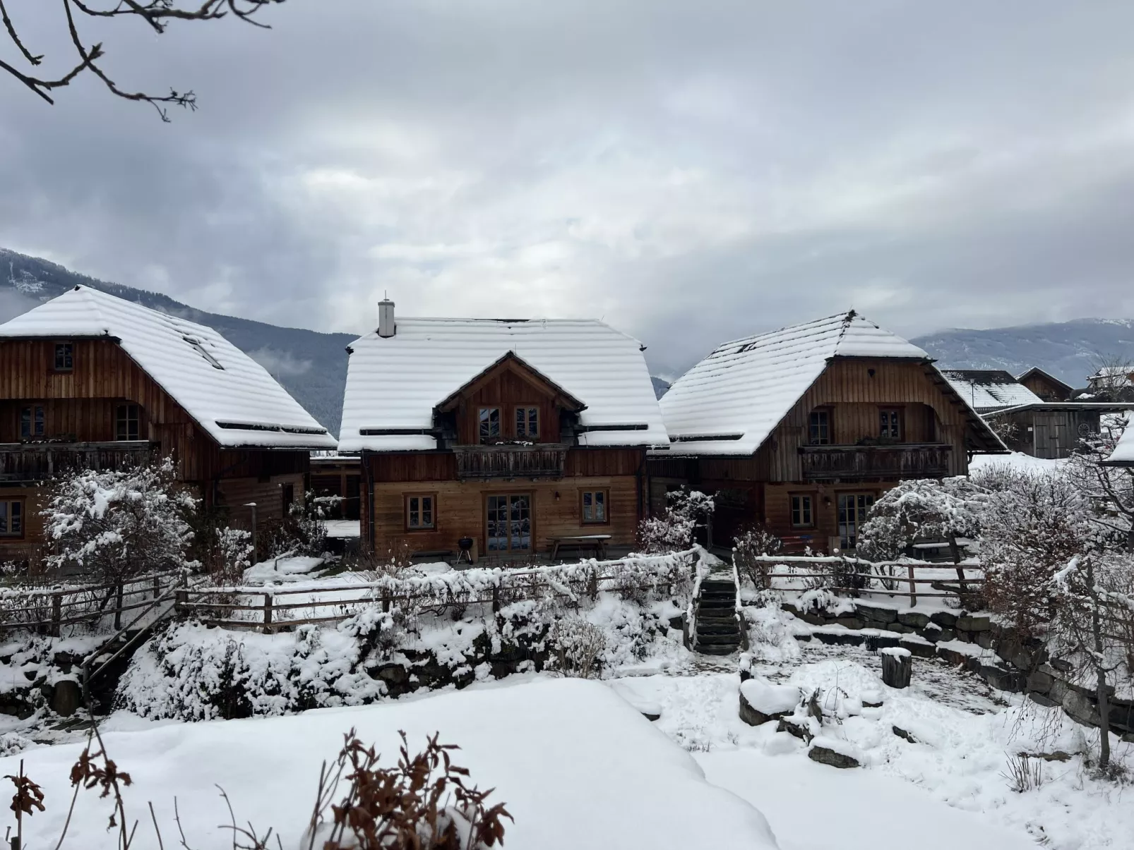 St martin chalets-Buiten