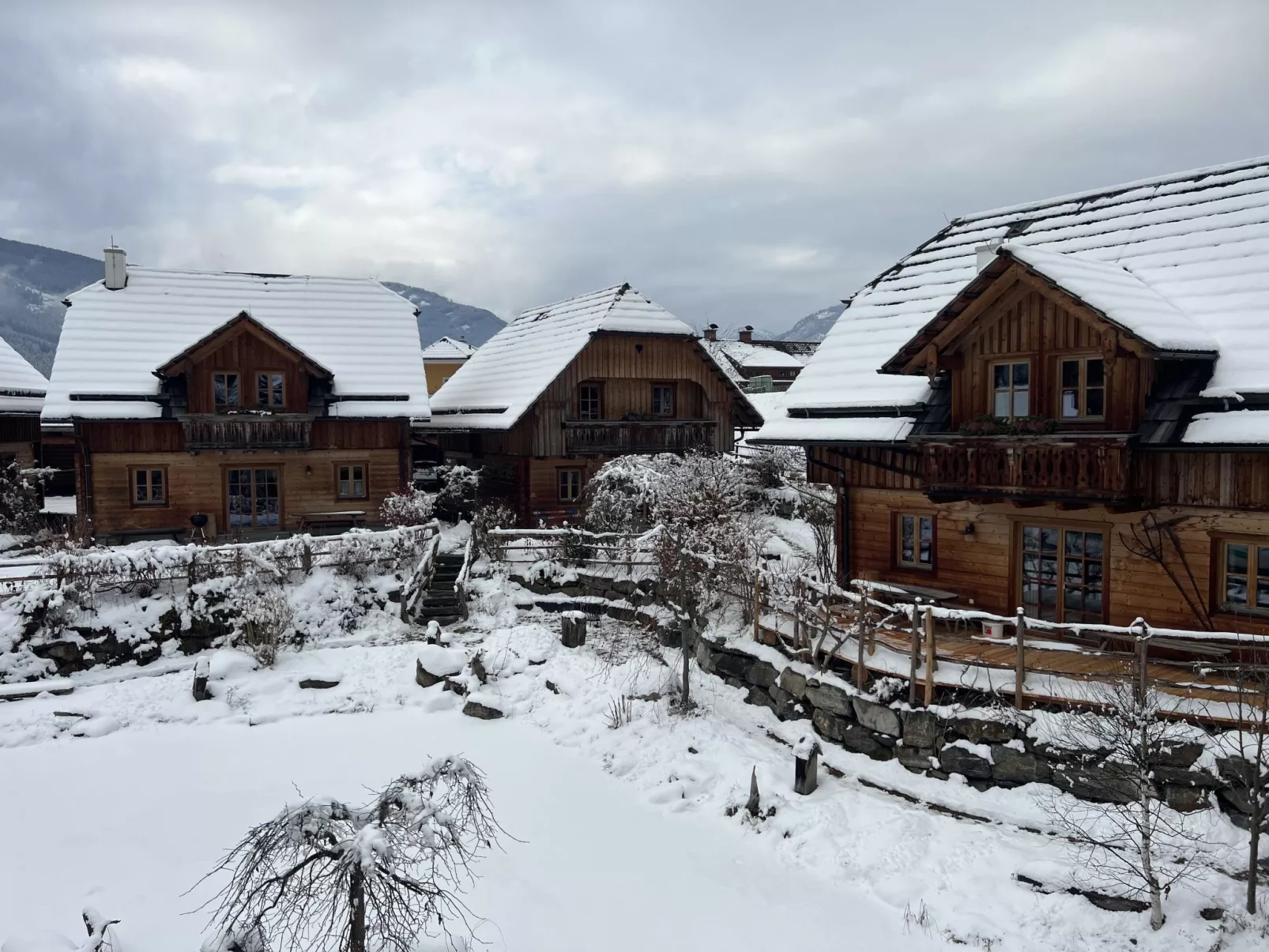 St martin chalets-Buiten