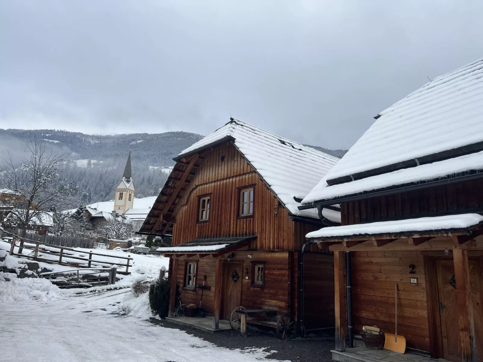 St martin chalets-Buiten