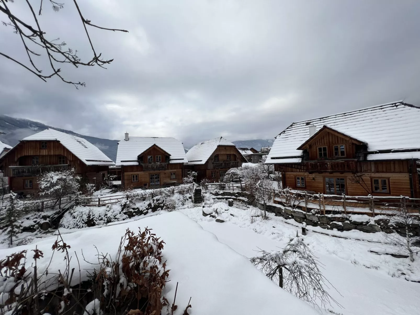 St martin chalets-Buiten