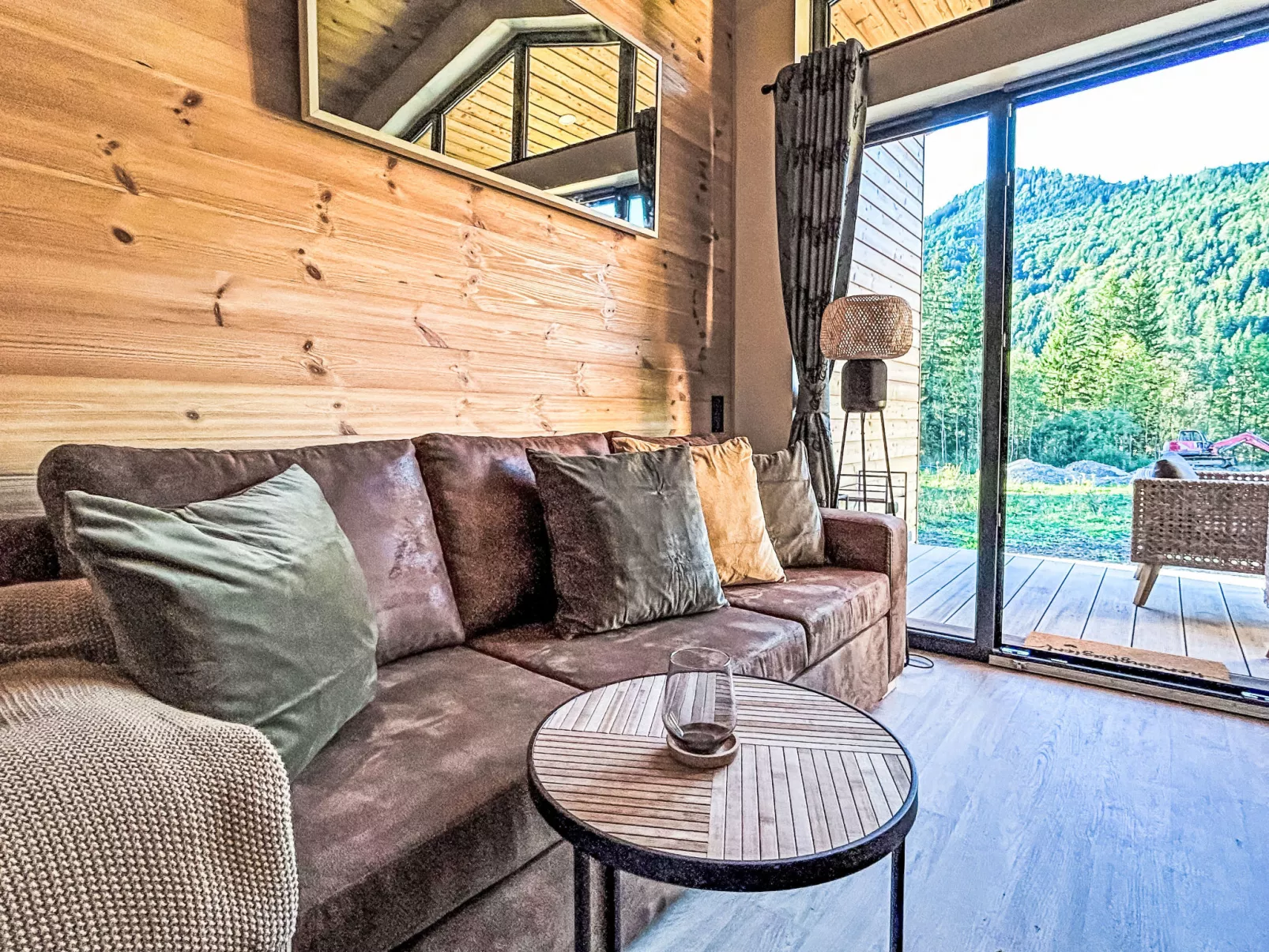 Tiny House Glockenalm-Chalet Jasmin-Buiten