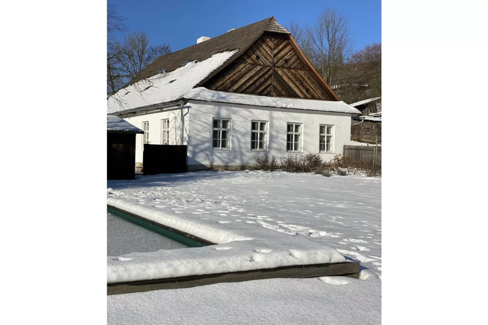 Villa-Exterieur winter