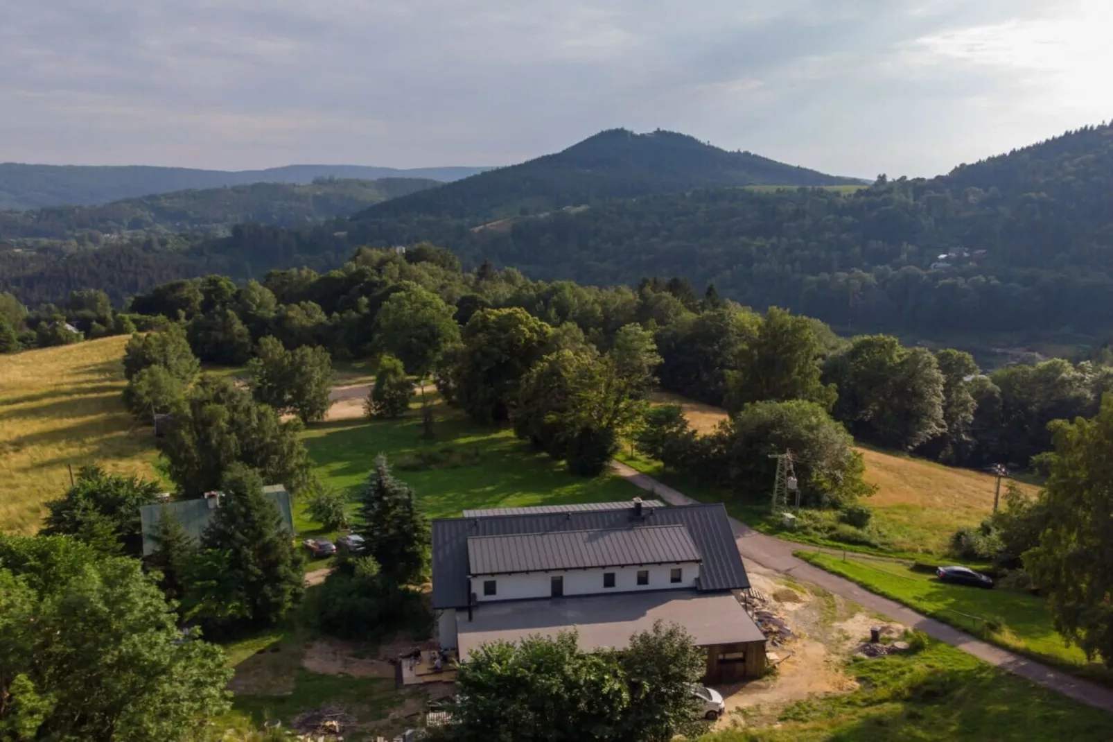 Villa-Gebieden zomer 1km