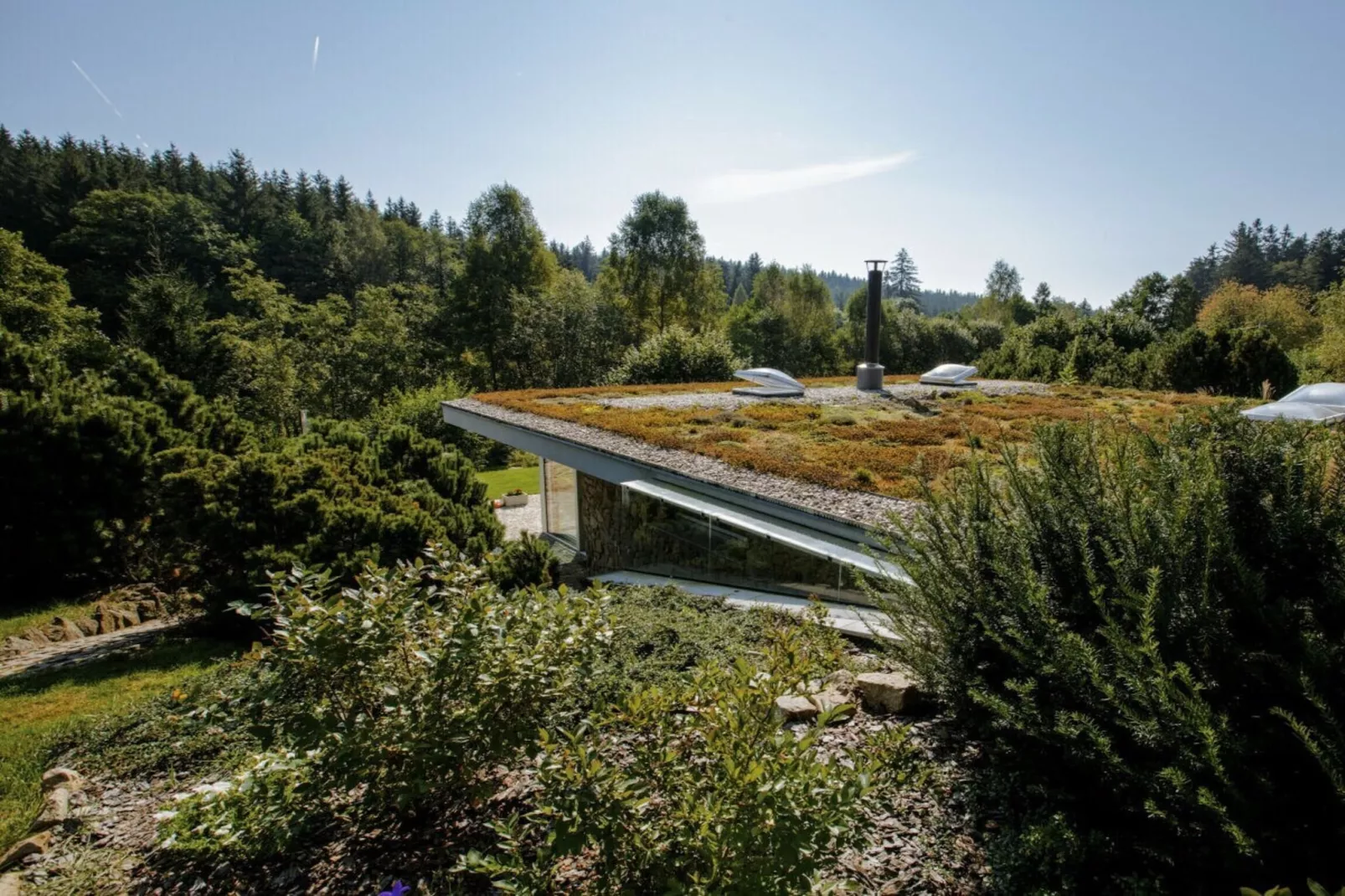 Villa-Gebieden zomer 1km