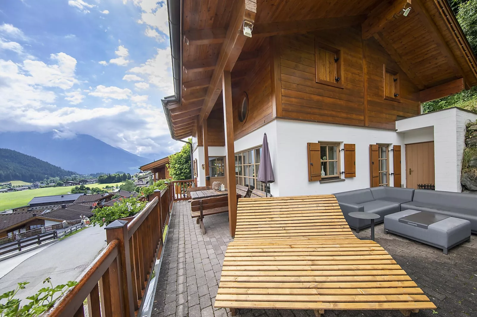 Schöneben Chalet  Hohe Tauern Blick-Terrasbalkon