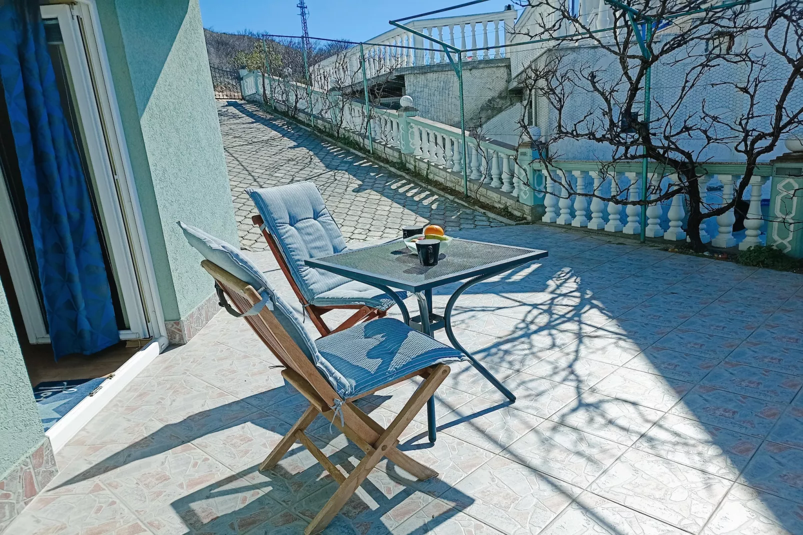 Plavi Biondic-Terrasbalkon