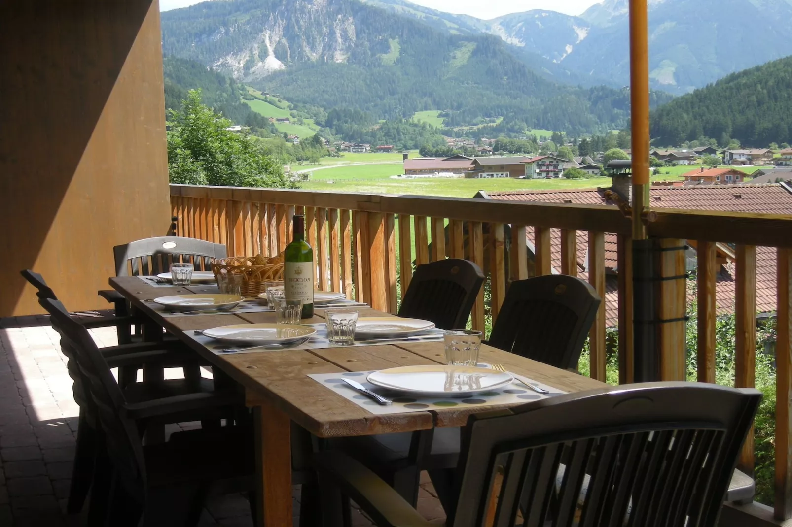 Schöneben Haus Me Casa-Terrasbalkon