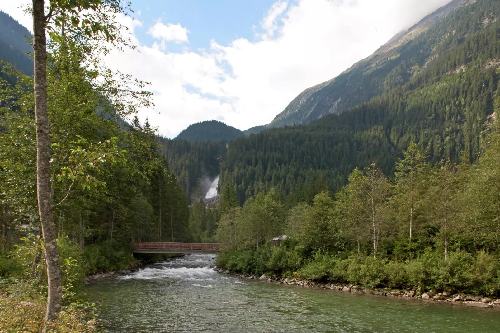 Maisonette am Bad-Gebieden zomer 1km