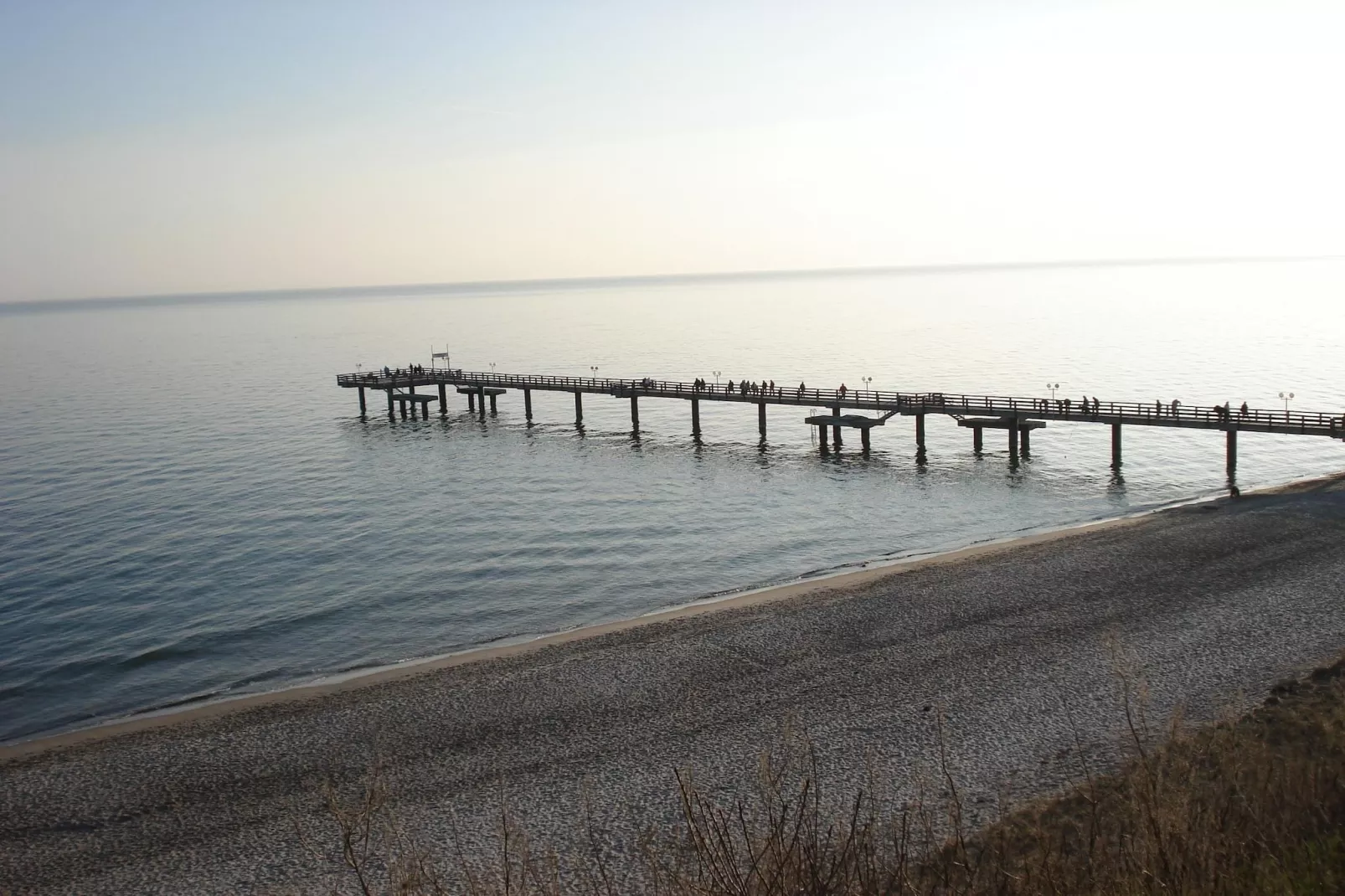 Strandnahes Ferienhaus Walter mit Meerblick-Sportzaal