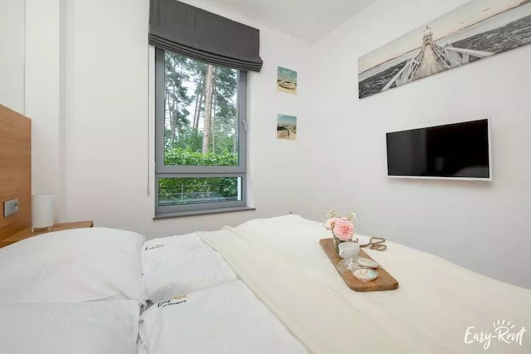 	Apartament Grunwaldzka 12d/3 Pobierowo-Slaapkamer