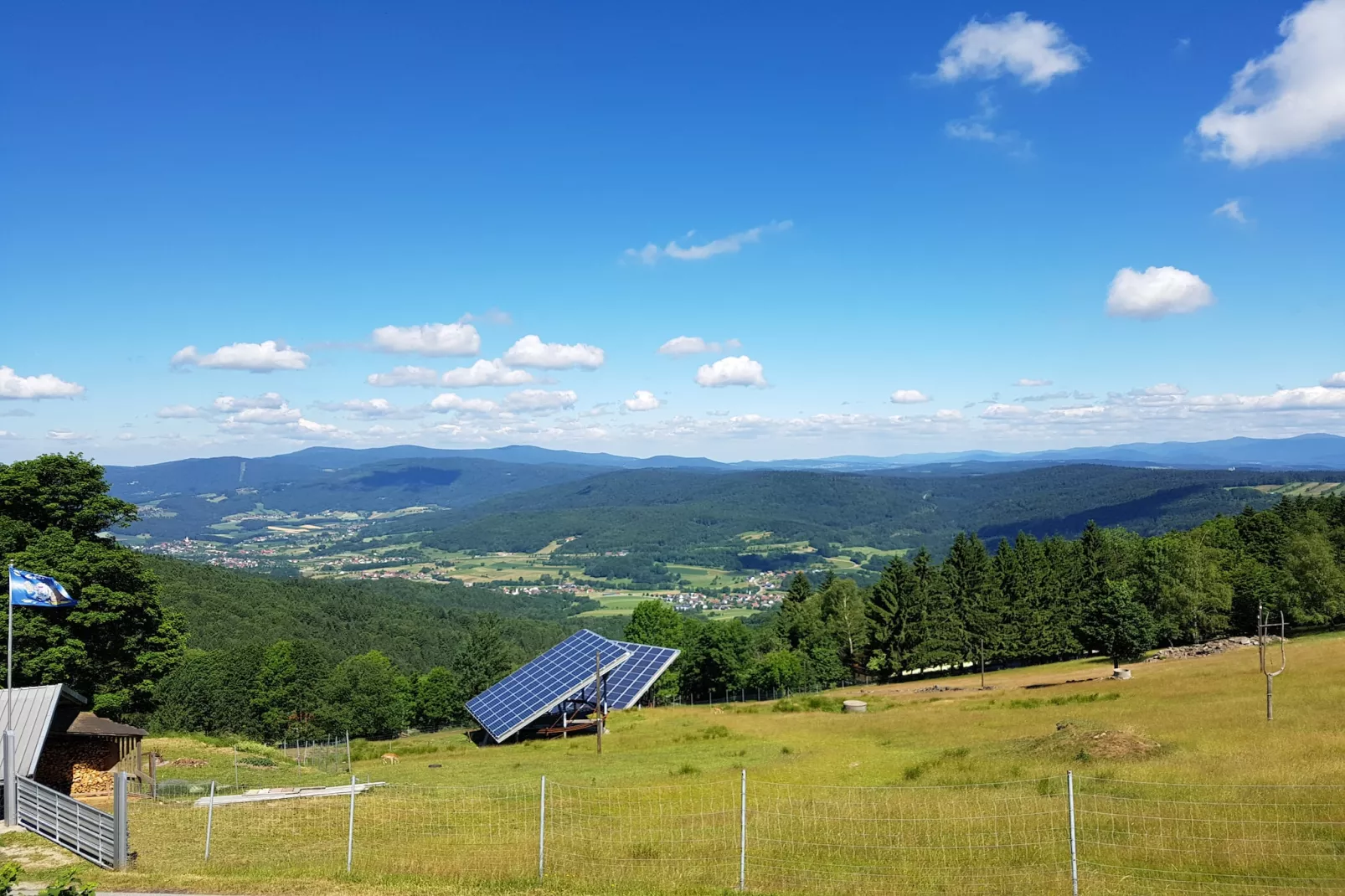 Talblick-Uitzicht zomer