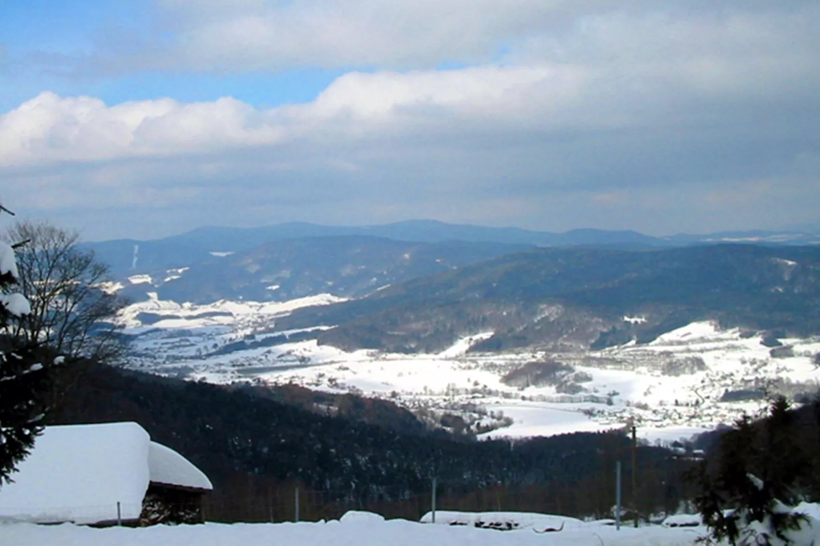 Talblick-Uitzicht winter