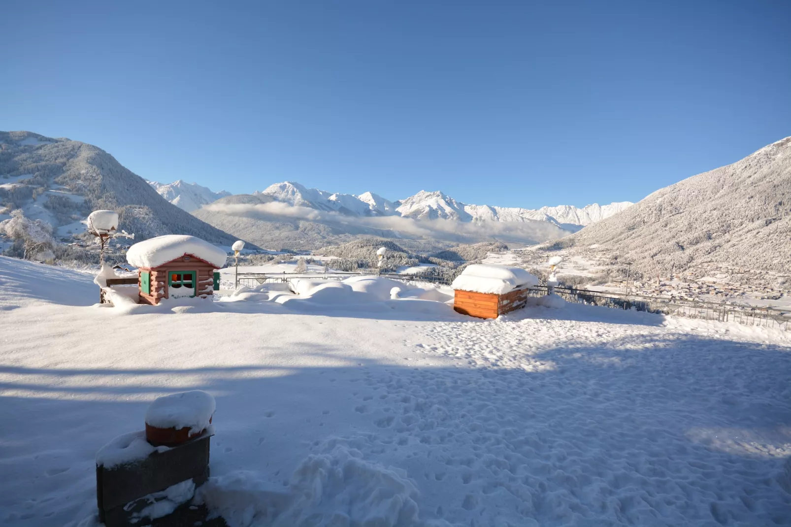 Lechner Alpenrose-Uitzicht winter