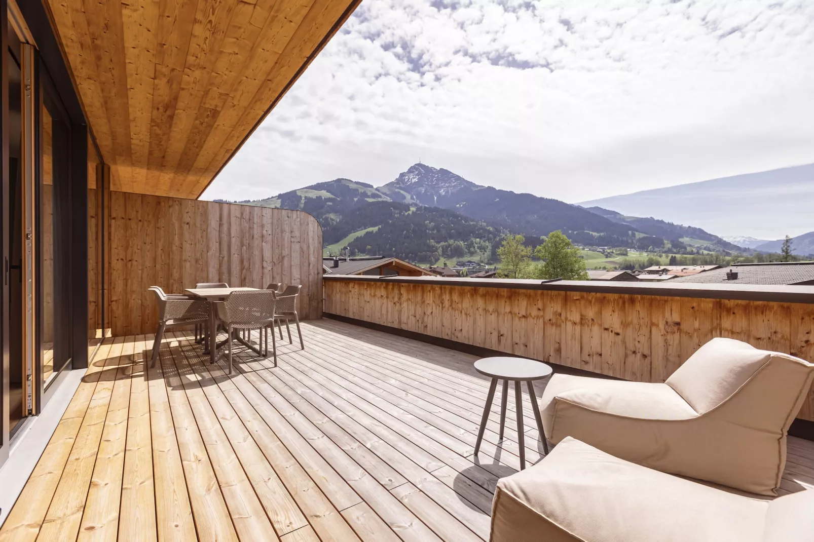 Kitzbühel Suites 4-Uitzicht zomer