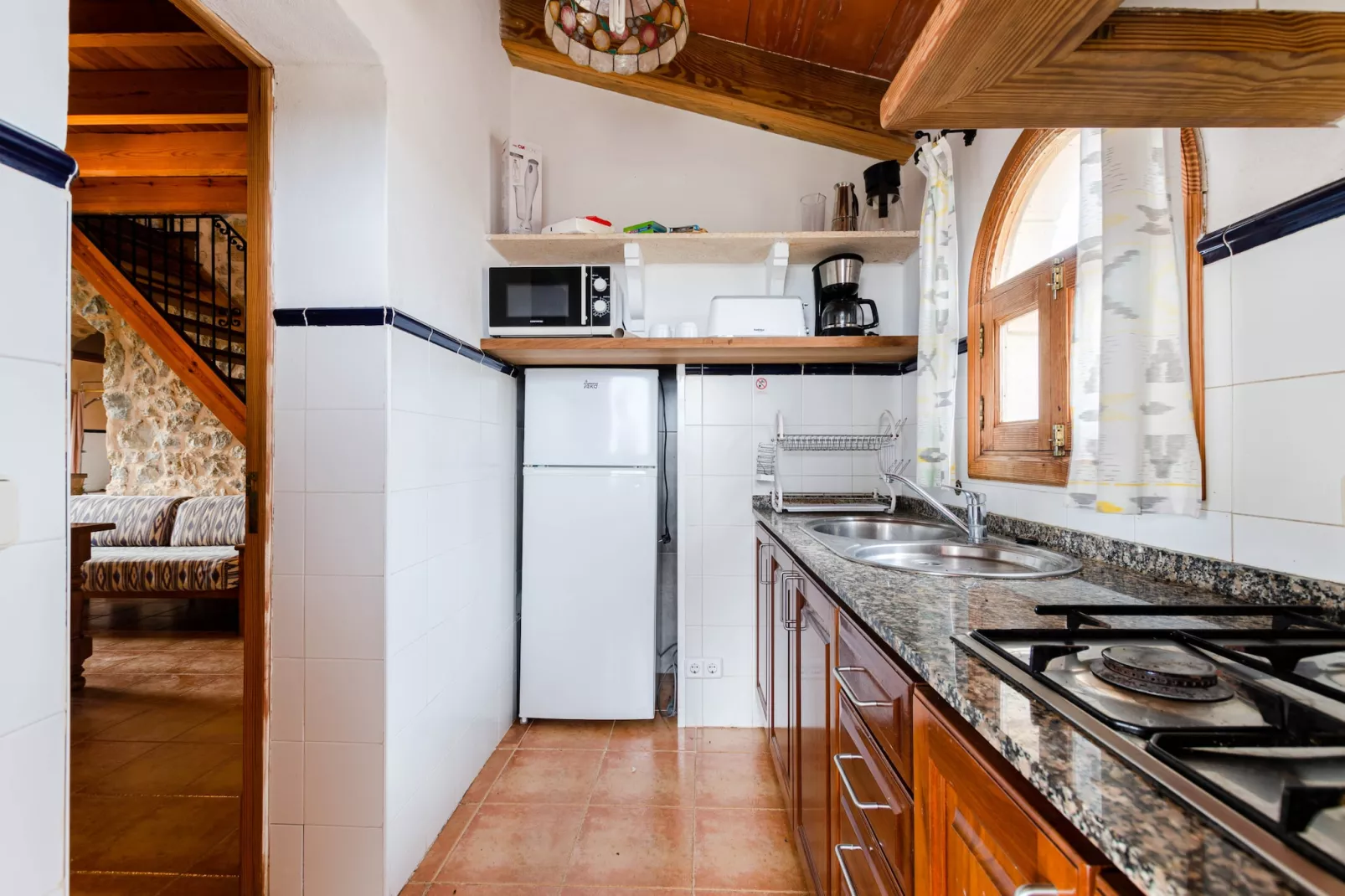 Apartment in rural house, YourHouse Deulosal-Keuken