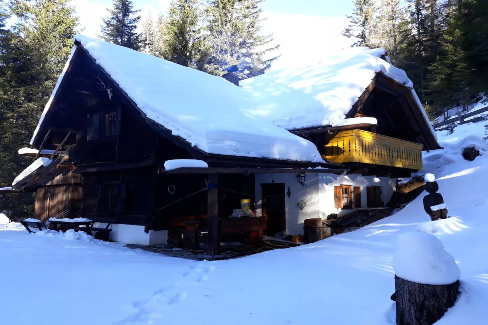 Chalet Hüttentraum-Buitenlucht