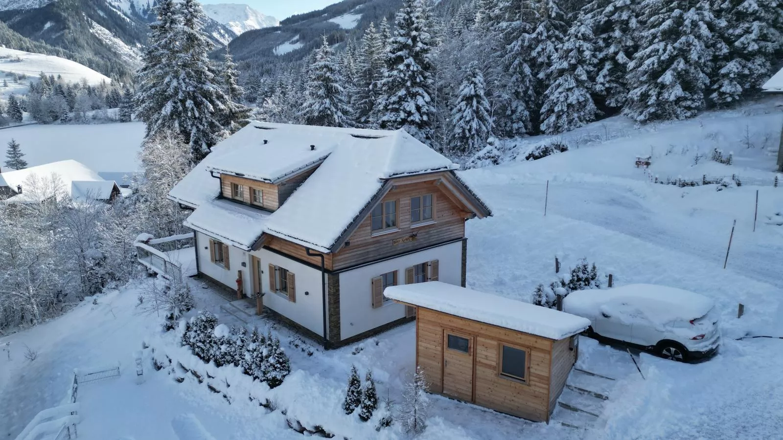 Chalet Karibu-Exterieur winter