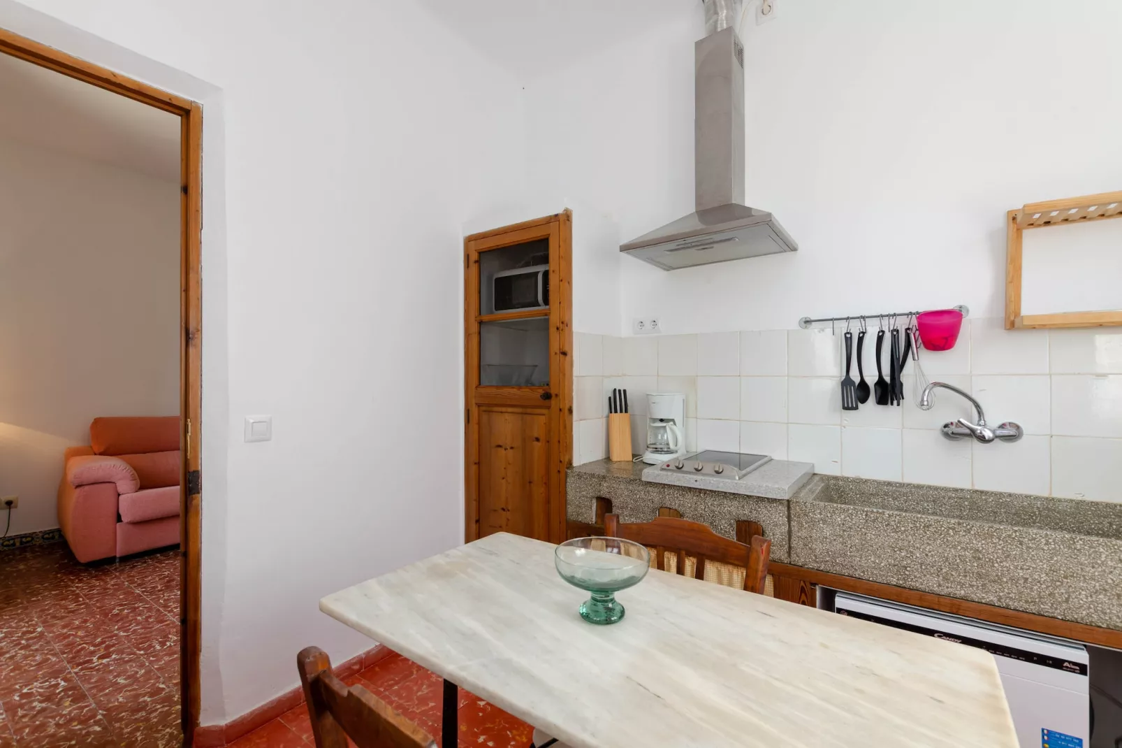 YourHouse Son Sala Terrat Apartment in Agroturismo-Keuken