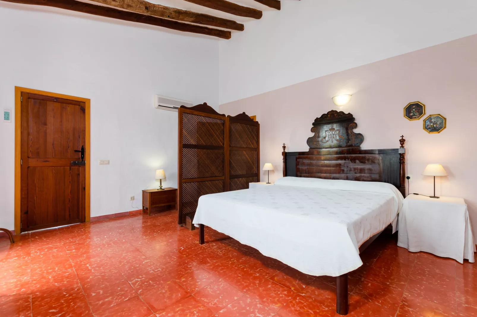 YourHouse Son Sala Terrat Apartment in Agroturismo-Slaapkamer